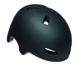 Bell bicycle helmet in dark green